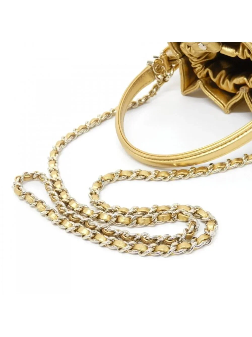 Chanel Bag Handbag Gold